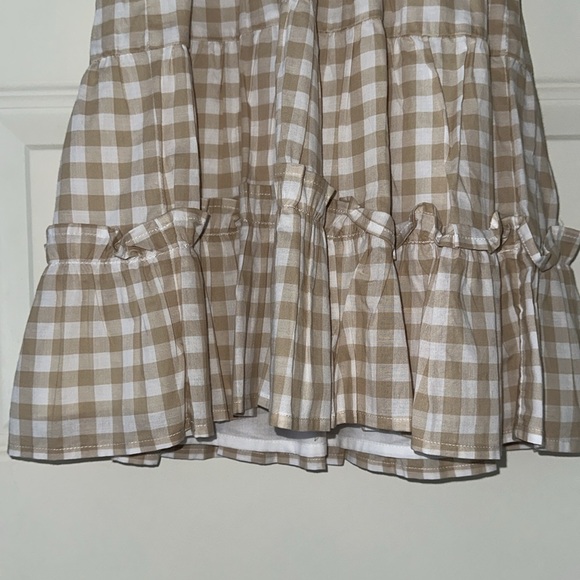 Size 6 Janie and Jack Gingham Dress - Picture 7 of 10